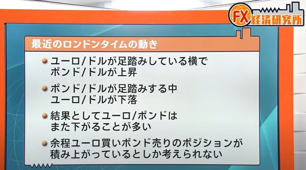 ユーロポンドの現状と今後の着眼点