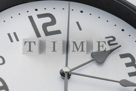 1日のタイムスケジュールを確認しよう！