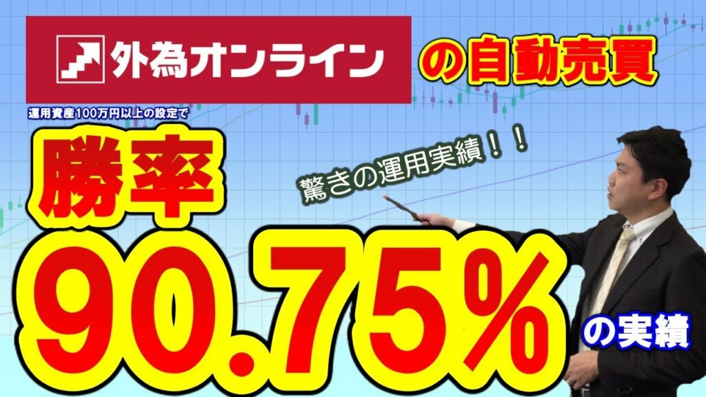 外為オンライン「自動売買iサイクル2取引」驚異の実績!!